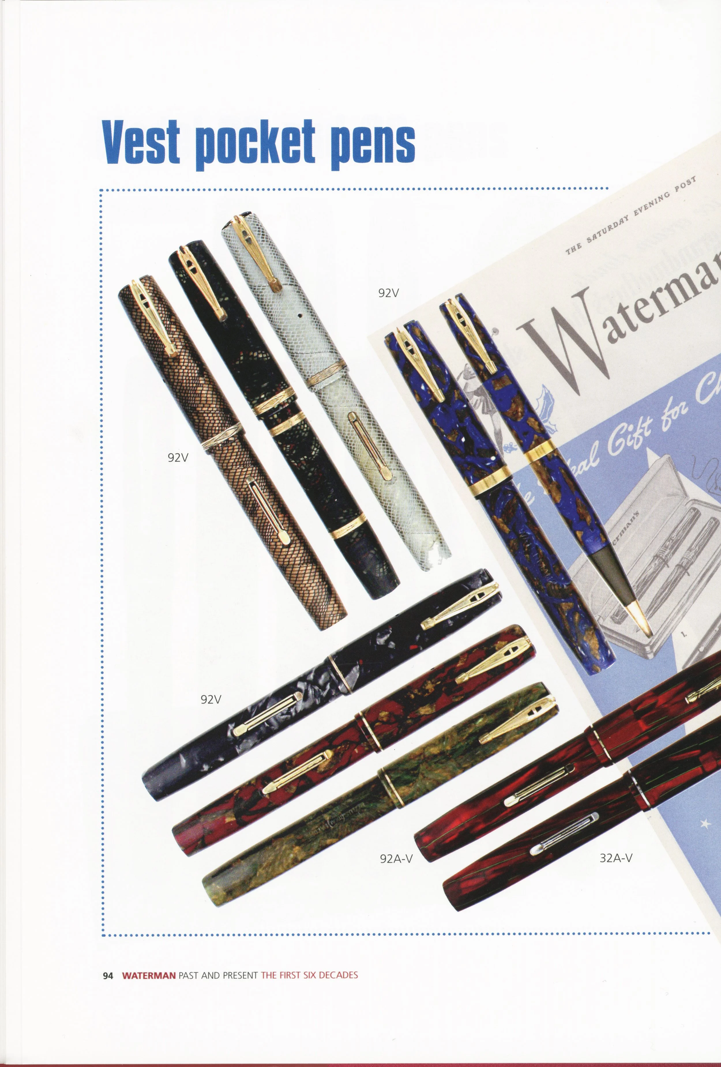 Waterman Solid Gold Gothic Oversize Pencil — Lovepens